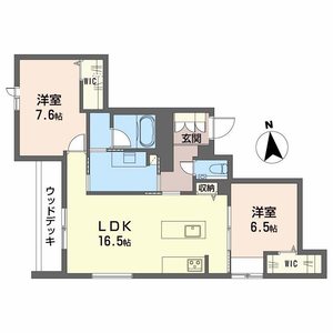 エクラージュ吹上 0101号室