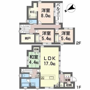 天白区福池貸家