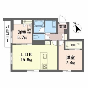 ベレオ中台 0103号室