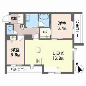 ベレオ中台 0202号室