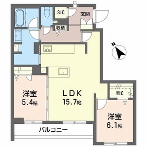 クラウンレジデンスⅡ 0202号室