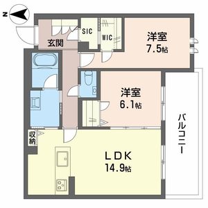 ｍａｉｓｏｎ　ｋｅｙａｋｉ 0102号室