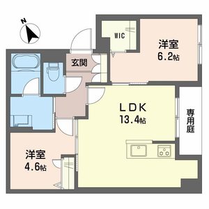 シャーメゾンボスコルーチェ 0102号室
