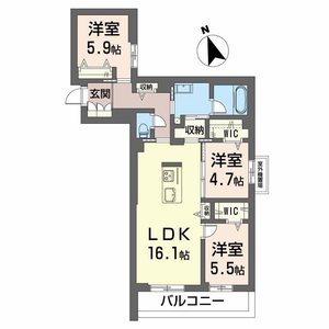 （仮）シャーメゾン加納本町 0301号室