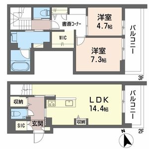シャーメゾン　ラ　テラ 0203号室