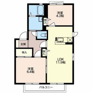 フレンドリー C202号室