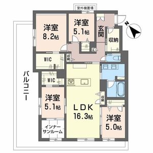 エスクレール 0401号室