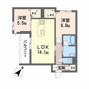 シャーメゾン伊藤 0203号室