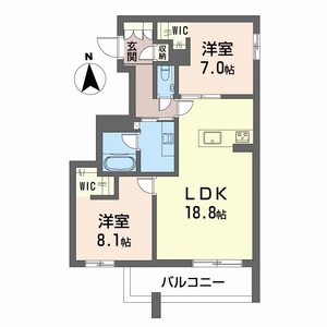 ファミール夜寒 0201号室