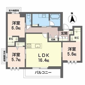 ファミール夜寒 0305号室