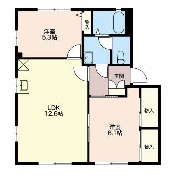 サンハイツ徳重 A103号-2