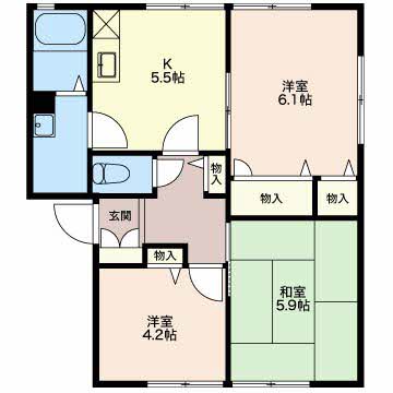 オデッセイ島田 B102号-2