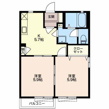 ラフォーレＭｉＯA102-2