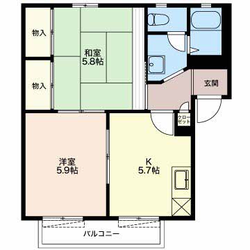 ボナール茶町B202-2