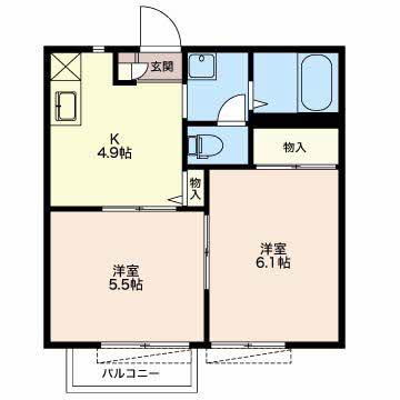 パラシオン北田 0202号-15