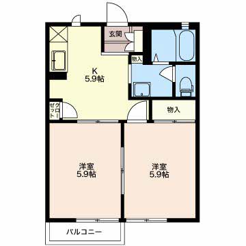 サクラハイツ A203号-2