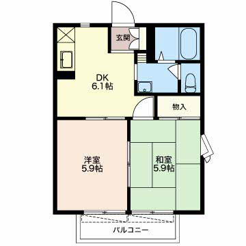 ニューアゼリア 1201号-2