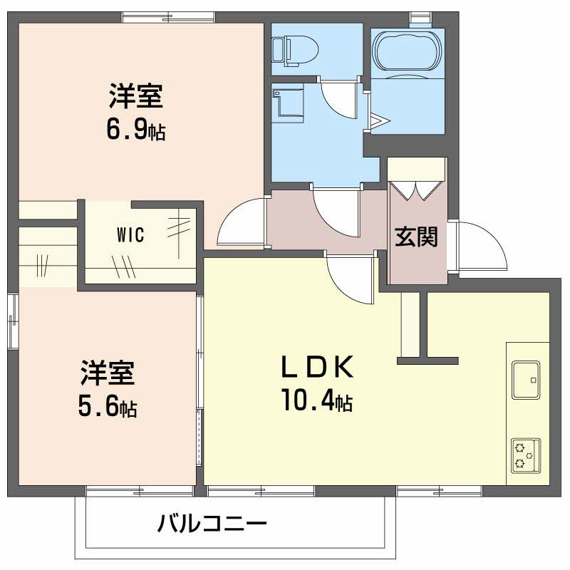 コーポＫ＆ＭA202-2