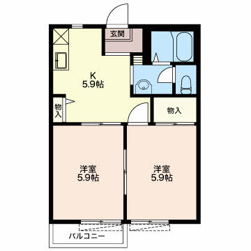クラールハイム A201号-4