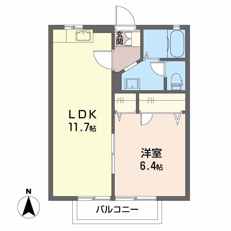 ファミール落合 B202号-2