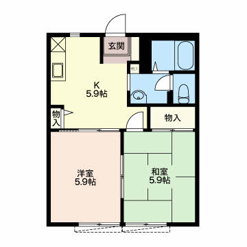 フレグランス金沢Ｂ0201-2