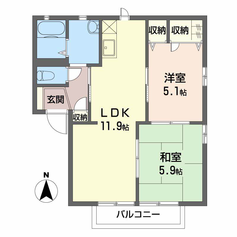 エスポワール今泉B201-2