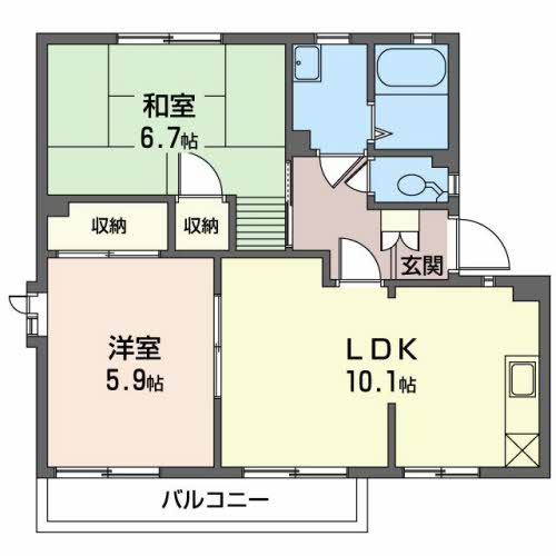 フレグランス湯坂 B102号-15