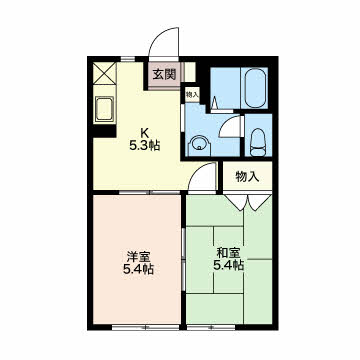 フレグランス小島 B102号-2