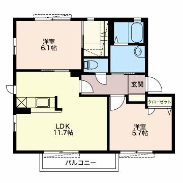 メゾンアクアⅡ B102号-16