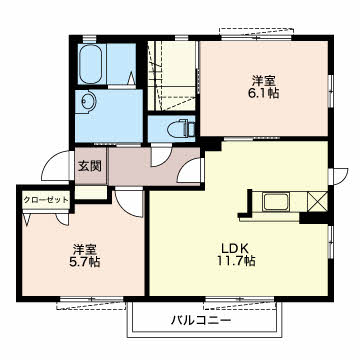 メゾンアクアⅡB201-2