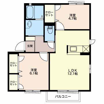 ヴィル　グランディール　音の街八番館 O821号-3