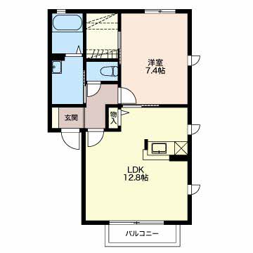 ウェスト川原田 A202号-2