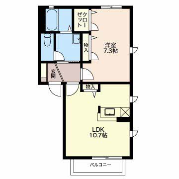 ウェスト川原田 B203号-16