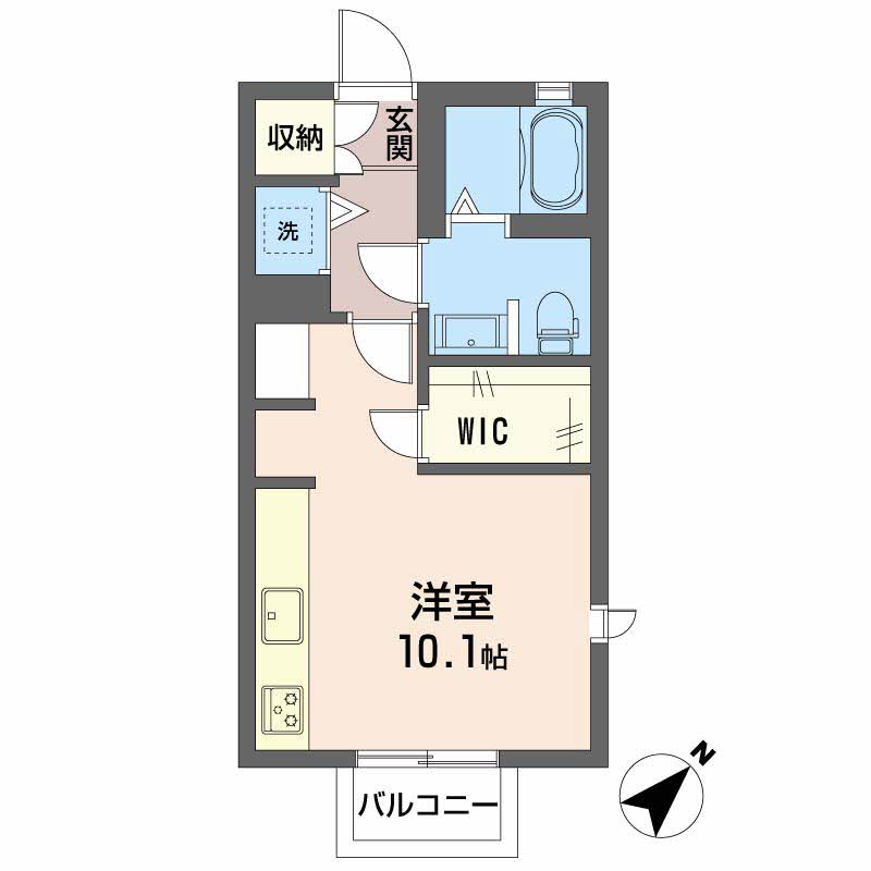 エントピア新清谷 0201号-4