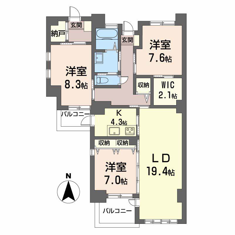 アンソレイエ覚王山 0404号-16