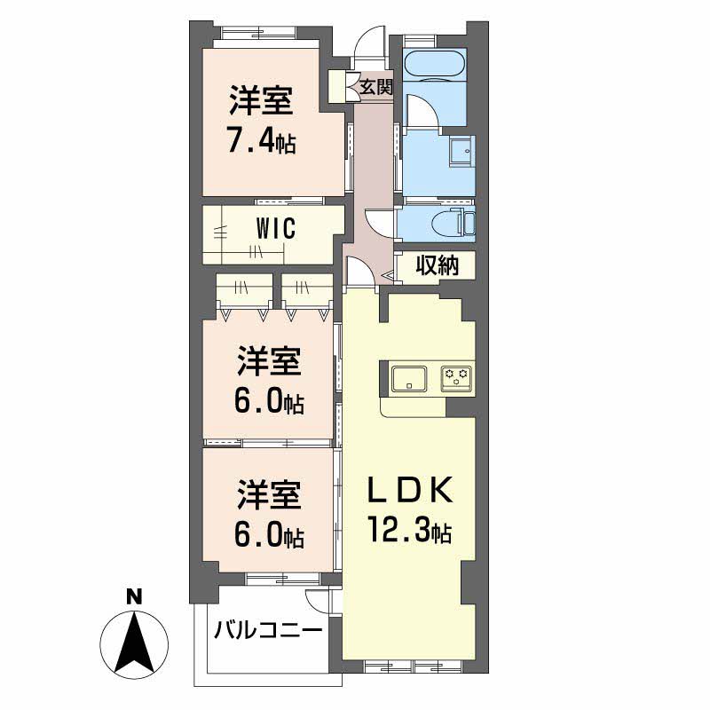 アンソレイエ覚王山 0502号-16