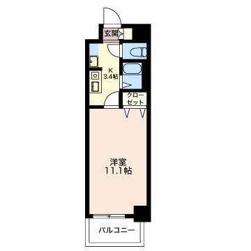 エスティメゾン鵜の森 0101号-3