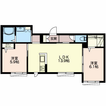 センタービレッジ E102号-15