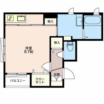 シャーメゾン東鷹匠 0201号-3