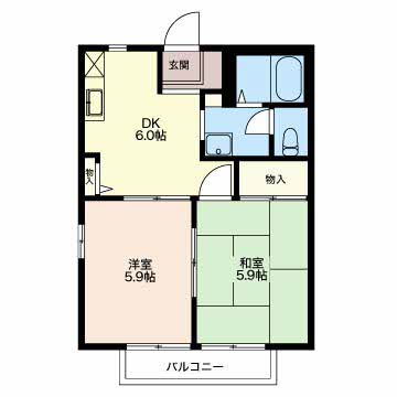 フレグランス豊岡 A205号-3