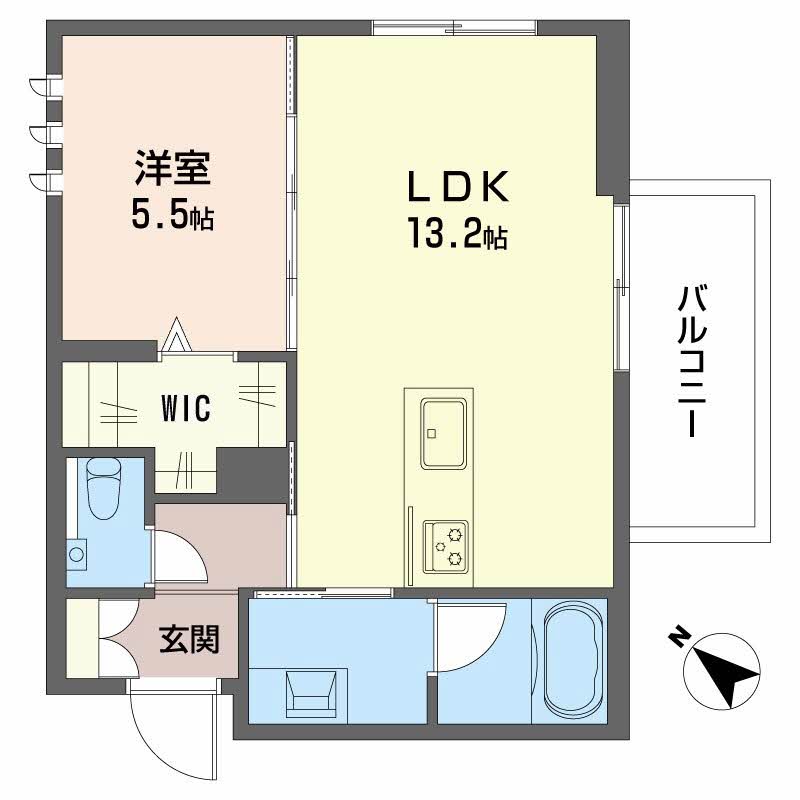 Ａｉｌｅ　Ｂｌａｎｃｈｅ　吹上 0105号-13