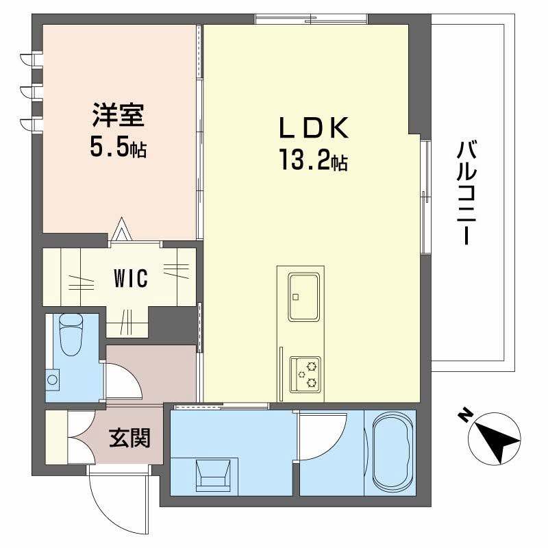Ａｉｌｅ　Ｂｌａｎｃｈｅ　吹上 0305号-13