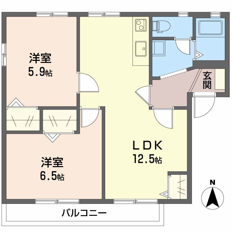 フレグランス大石A・B・C C202号-16