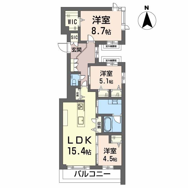 シャーメゾン国府宮駅前 0403号-14