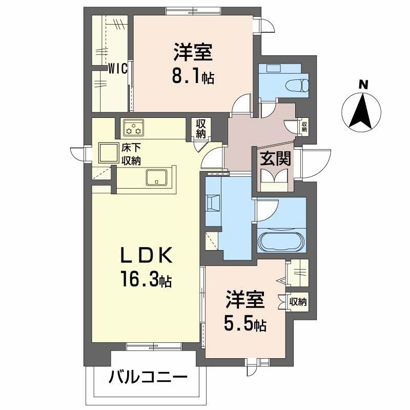 エクラージュ山手町 0102号-15