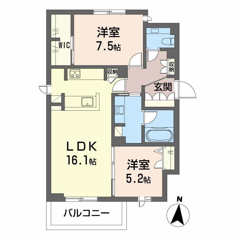 エクラージュ山手町 0202号-15
