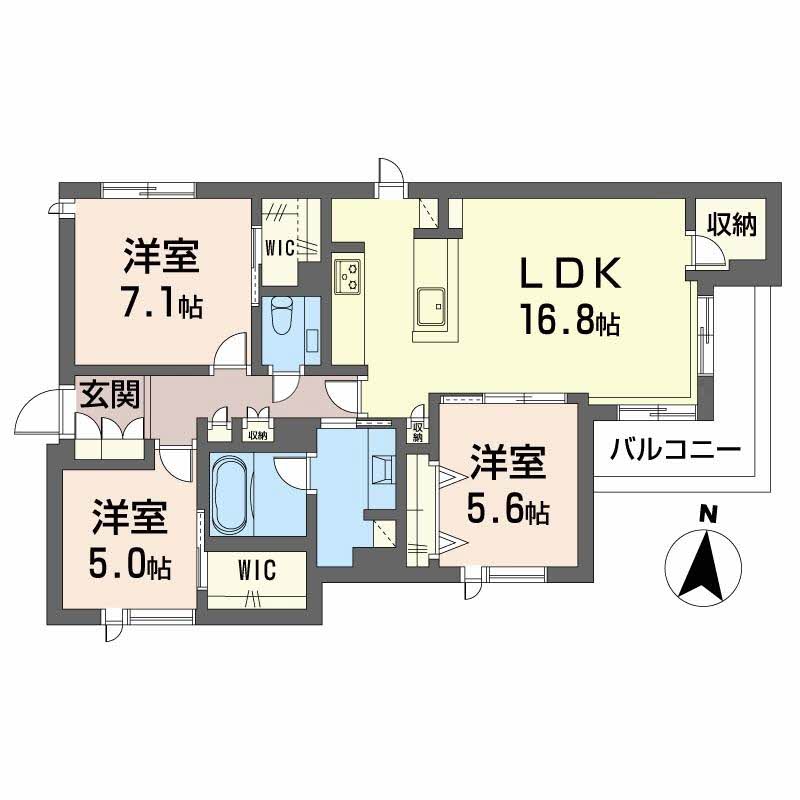 エクラージュ山手町 0301号-14