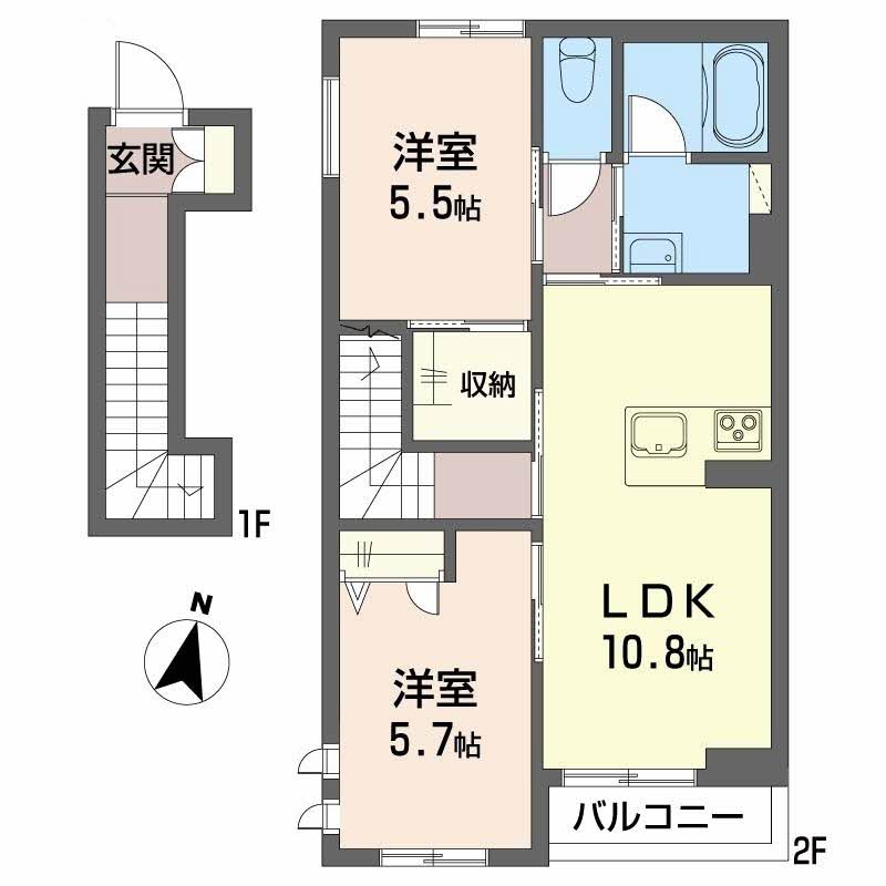 仮称：島内シャーメゾン 0201号-6
