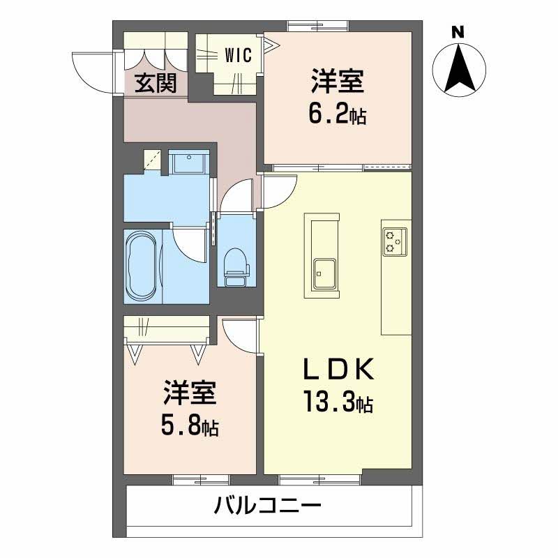 シャーメゾン西荘0201-2