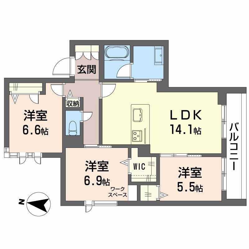 モンジュ広沢 0201号-15